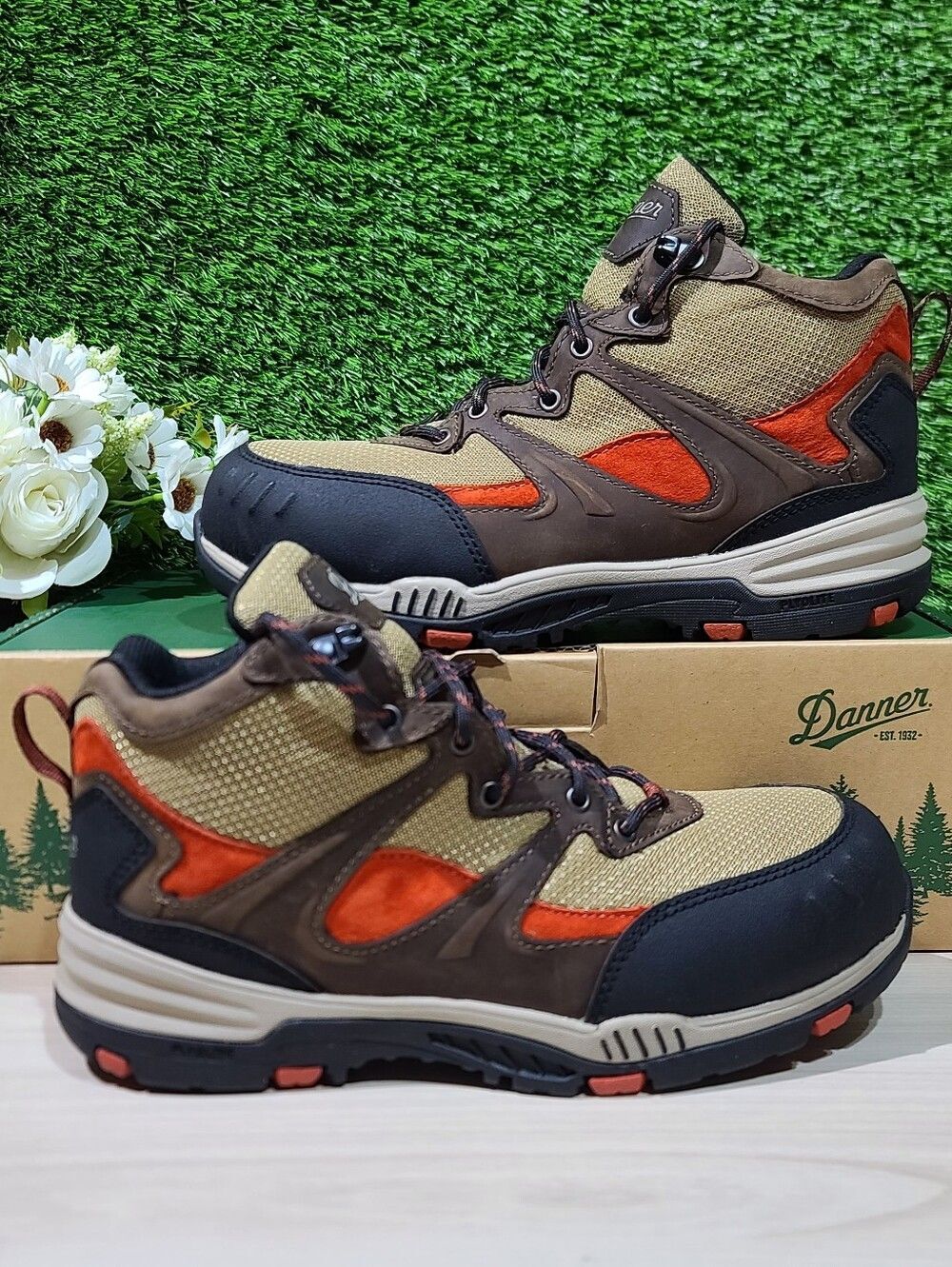 Danner Women's Springfield 4.5" Composite Toe Boots - Brown/Bronze US 11 NEW